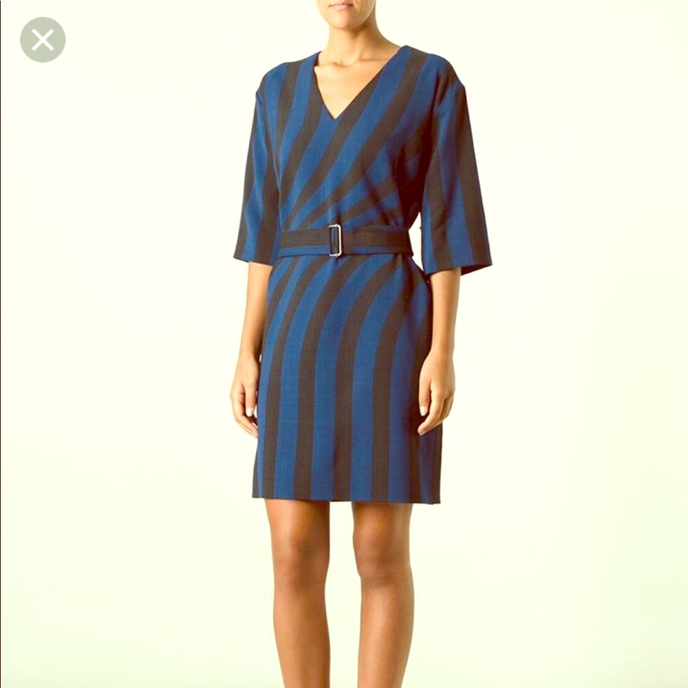 Designer Striped Dress